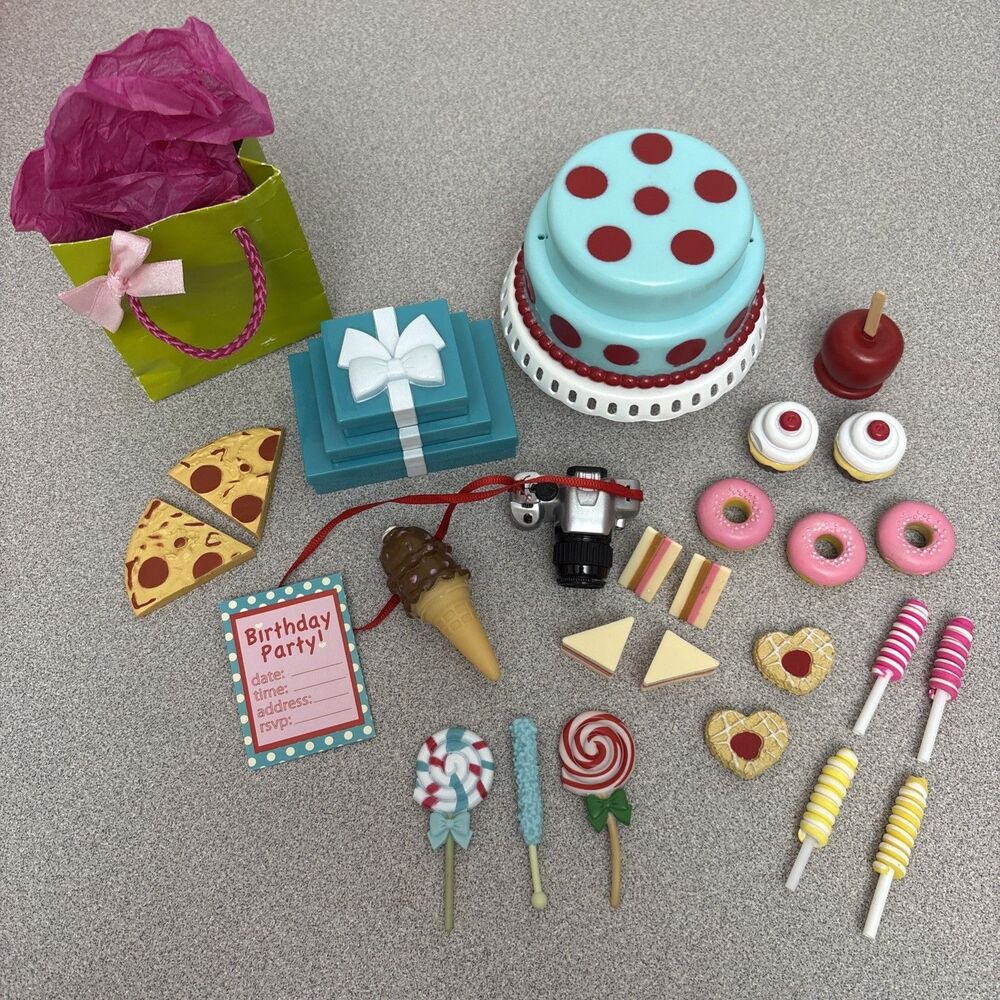 Our Generation R.S.B Me Party Planning Set Birthday Party Theme, 75% Complete